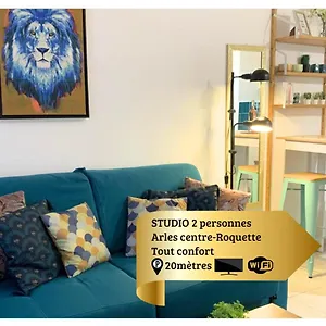 Appartement Sérénité-la Roquette-rue Très Calme, Arles